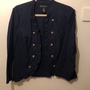 Navy military style jacket